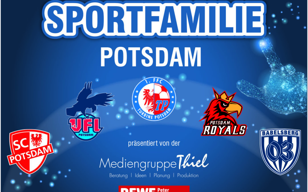 FANSHOP-REGAL der Sportfamilie Potsdam