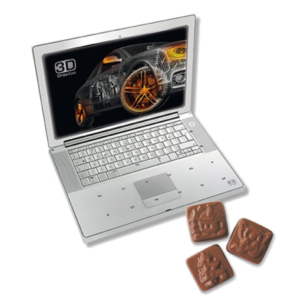 A5-Business-Adventskalender Laptop Nachhaltigkeit