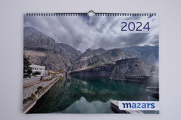 Wandkalender 2024 Mazars