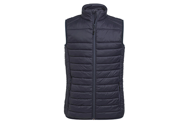 Navy Stepp-Bodywarmer von Brook Taverner, ideal für Logo-Stick oder Transferdruck in hochwertiger Corporate Wear.