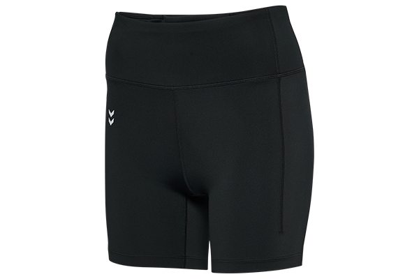 Schwarze hummel Short-Tights – personalisierbar mit Vereinslogo, Nummern und Initialen in Berlin & Brandenburg.