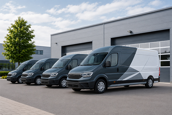carwrapping-firmenfahrzeuge-transporter Professionell folierter Firmen-Transporter als sichtbare Werbefläche